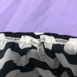 Strapless hi-low dress